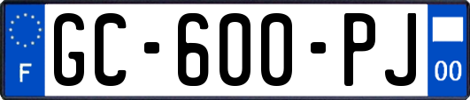 GC-600-PJ