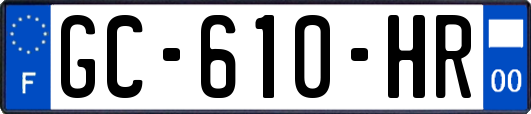 GC-610-HR