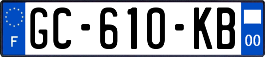 GC-610-KB