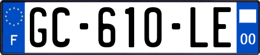 GC-610-LE