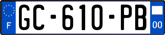 GC-610-PB