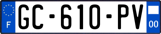 GC-610-PV