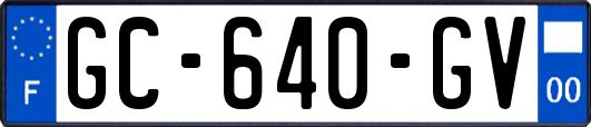 GC-640-GV