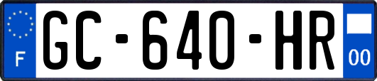 GC-640-HR
