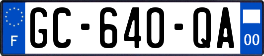 GC-640-QA
