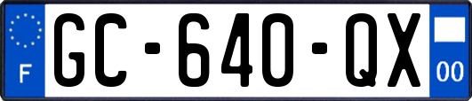 GC-640-QX
