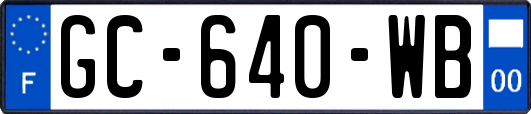 GC-640-WB