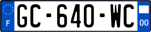 GC-640-WC