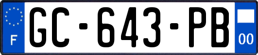 GC-643-PB