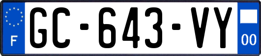 GC-643-VY