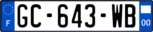 GC-643-WB