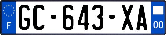 GC-643-XA