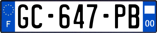 GC-647-PB