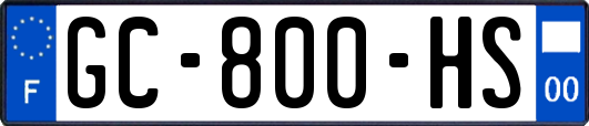 GC-800-HS