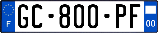 GC-800-PF