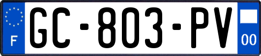 GC-803-PV