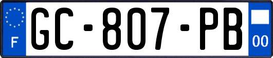 GC-807-PB