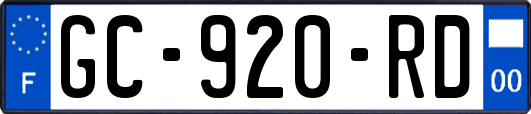 GC-920-RD