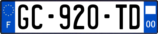GC-920-TD
