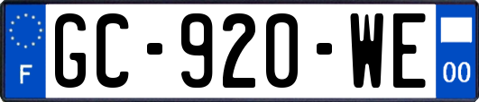 GC-920-WE