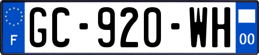 GC-920-WH