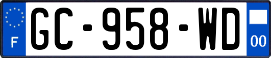 GC-958-WD