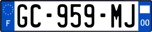GC-959-MJ