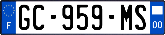 GC-959-MS