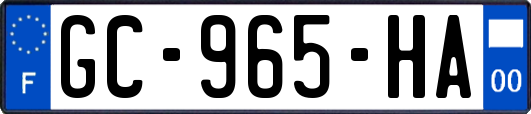 GC-965-HA