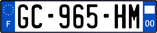 GC-965-HM