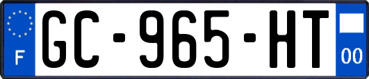 GC-965-HT