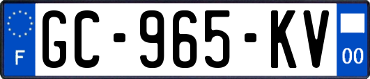GC-965-KV