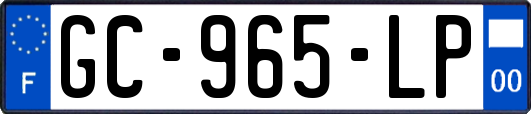 GC-965-LP