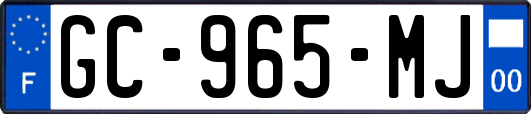GC-965-MJ