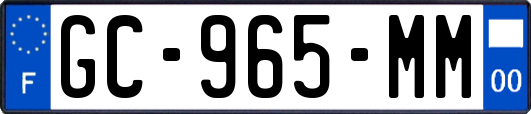 GC-965-MM