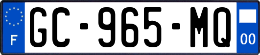 GC-965-MQ