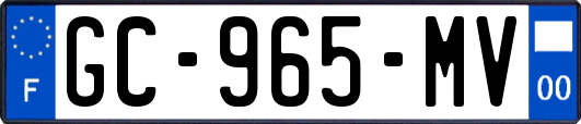 GC-965-MV
