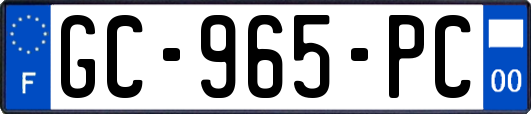 GC-965-PC