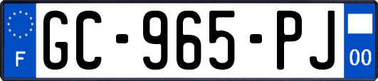 GC-965-PJ