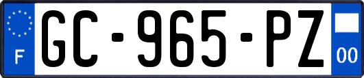 GC-965-PZ