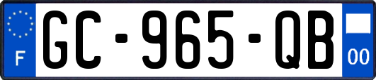 GC-965-QB