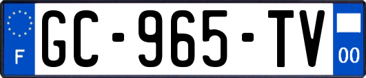 GC-965-TV
