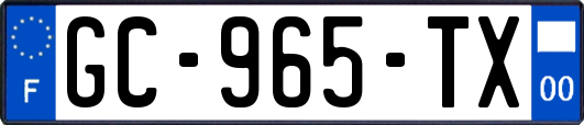 GC-965-TX