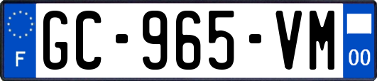 GC-965-VM
