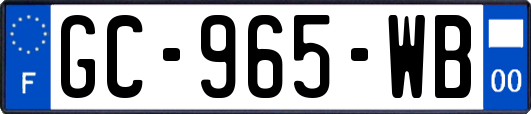GC-965-WB