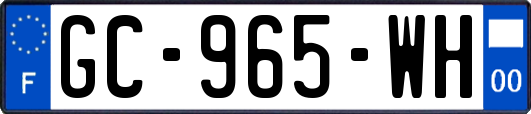 GC-965-WH