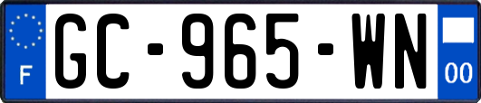GC-965-WN