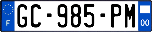 GC-985-PM