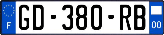 GD-380-RB
