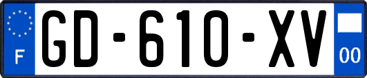 GD-610-XV